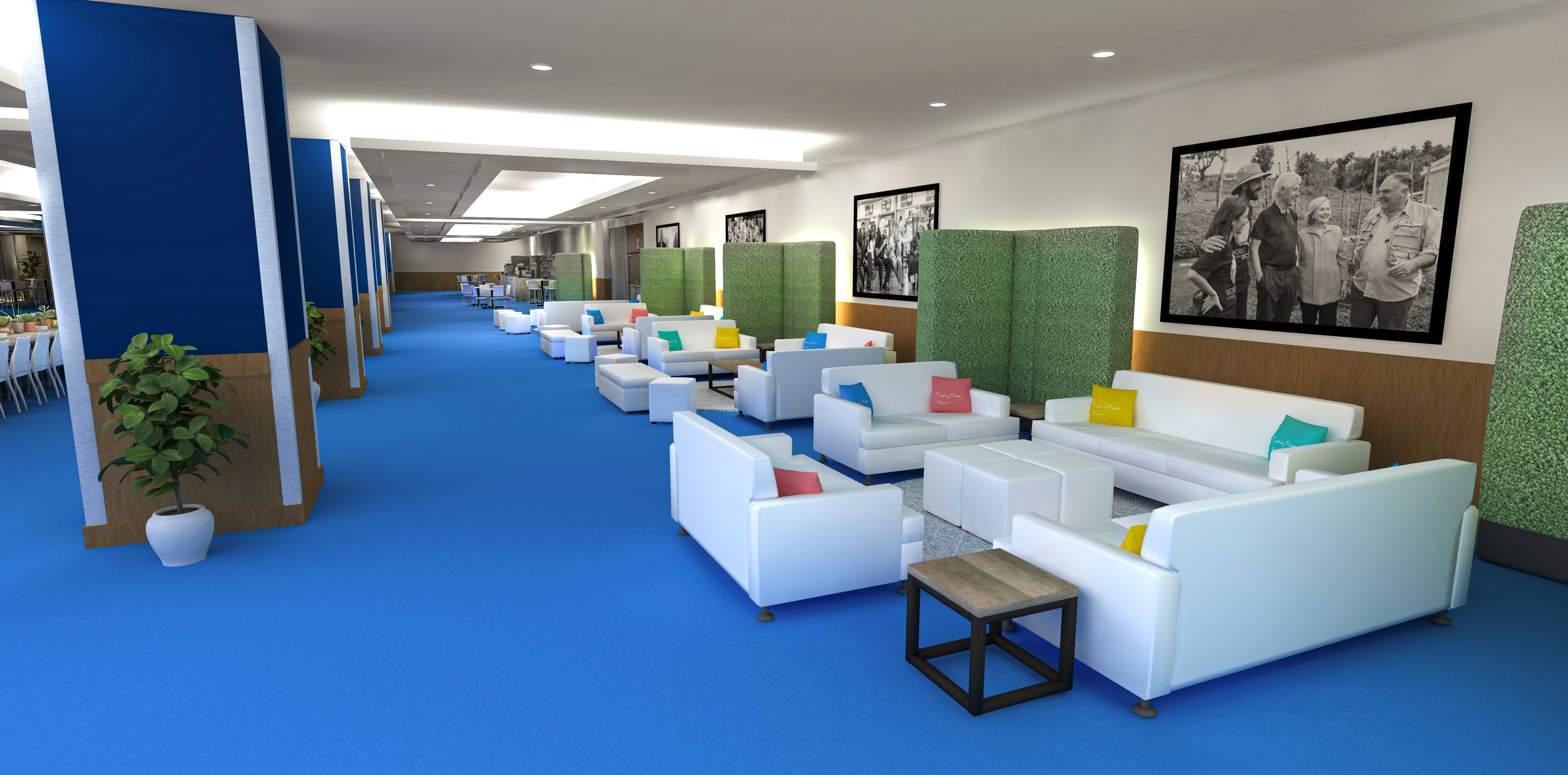 Rhinelander soft seating rendering